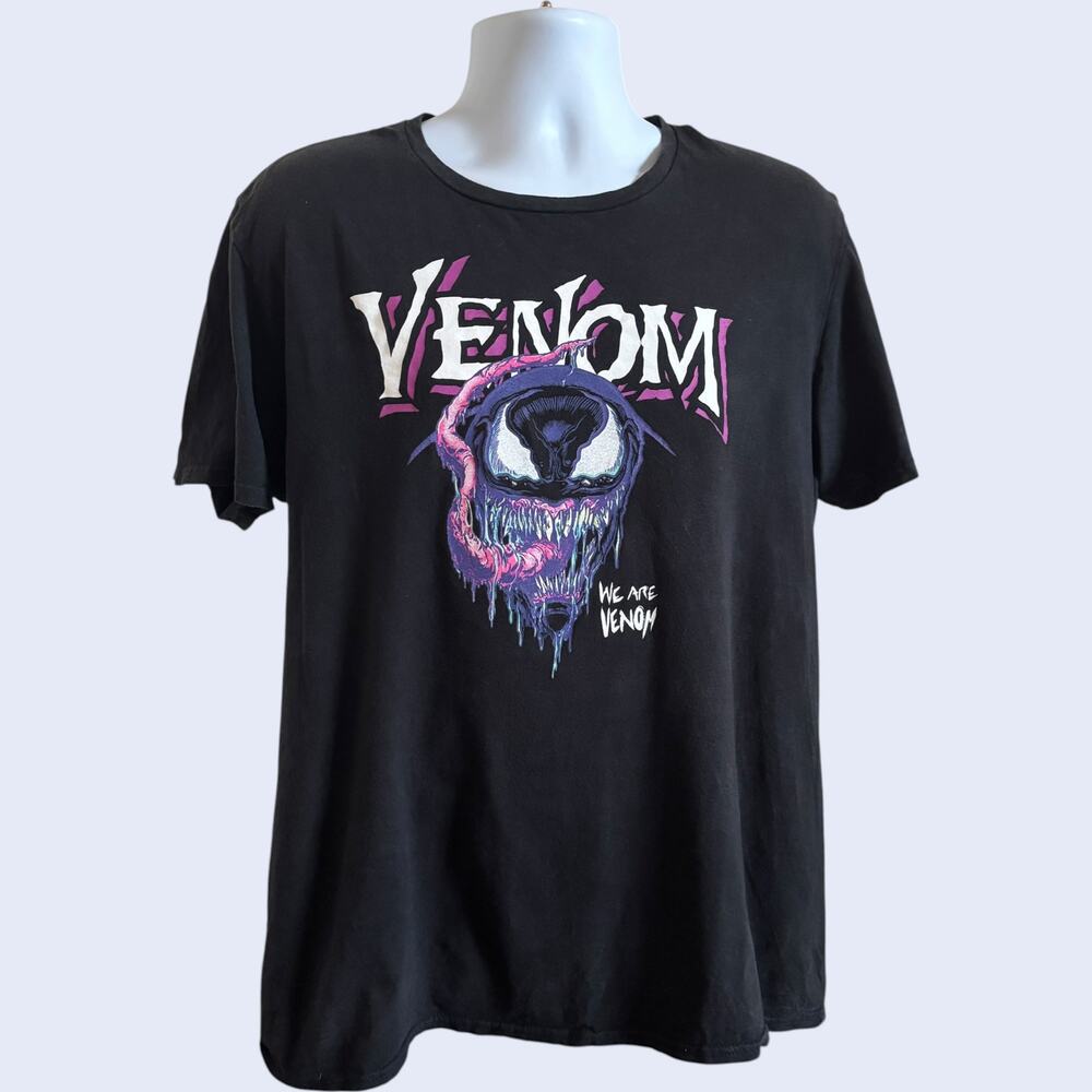 Marvel L Streetwear Venom Tee Black Regular